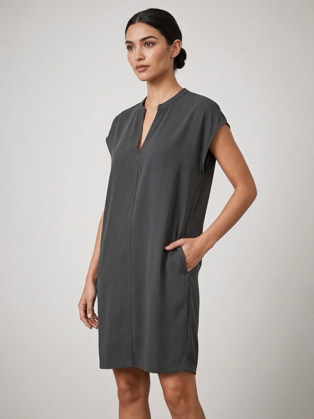 Rubber Ducky Productions, Inc. Dark Olive Women's Dress large